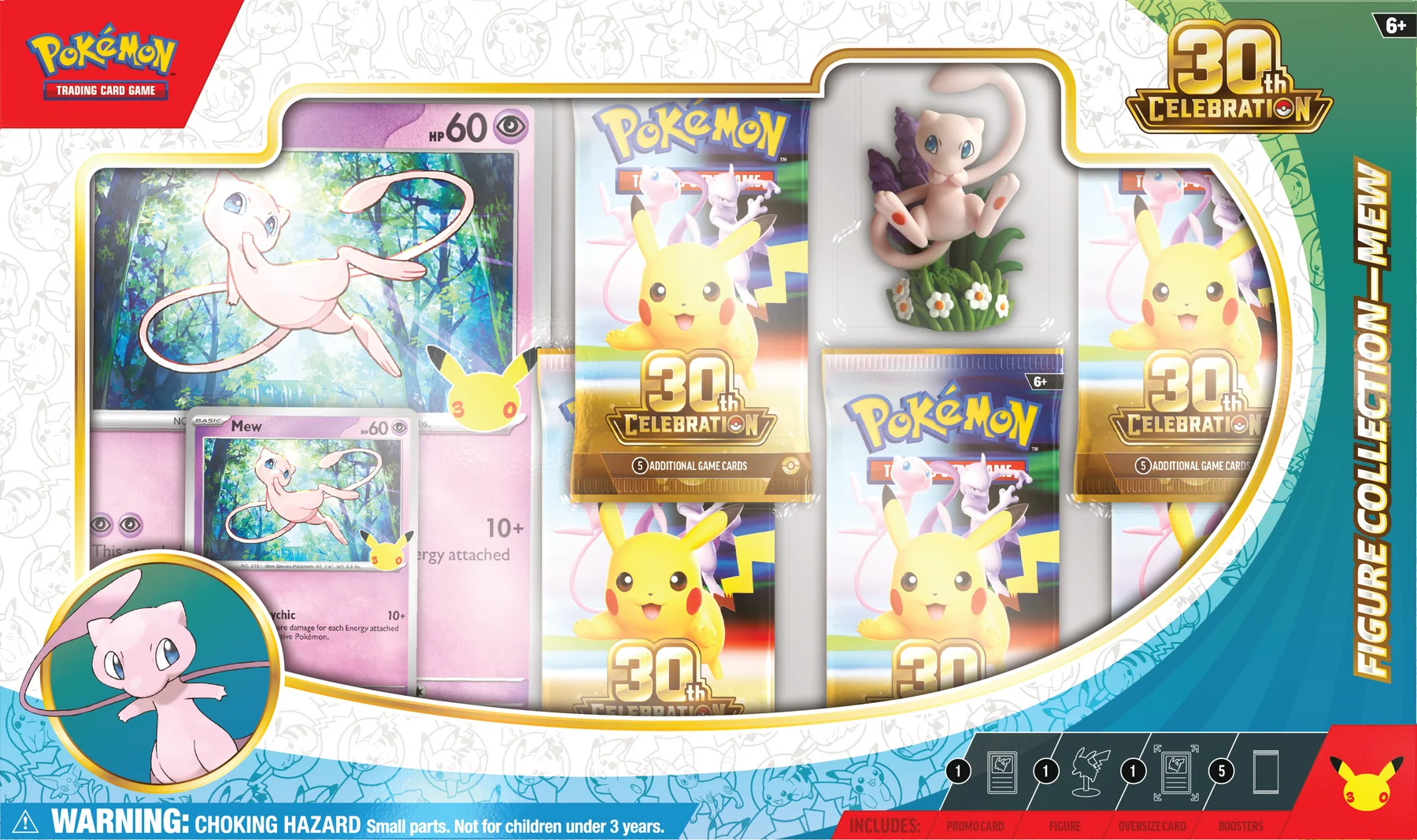 Pokemon TCG: 30th Celebration - Figure Collection Mew (Ingles)