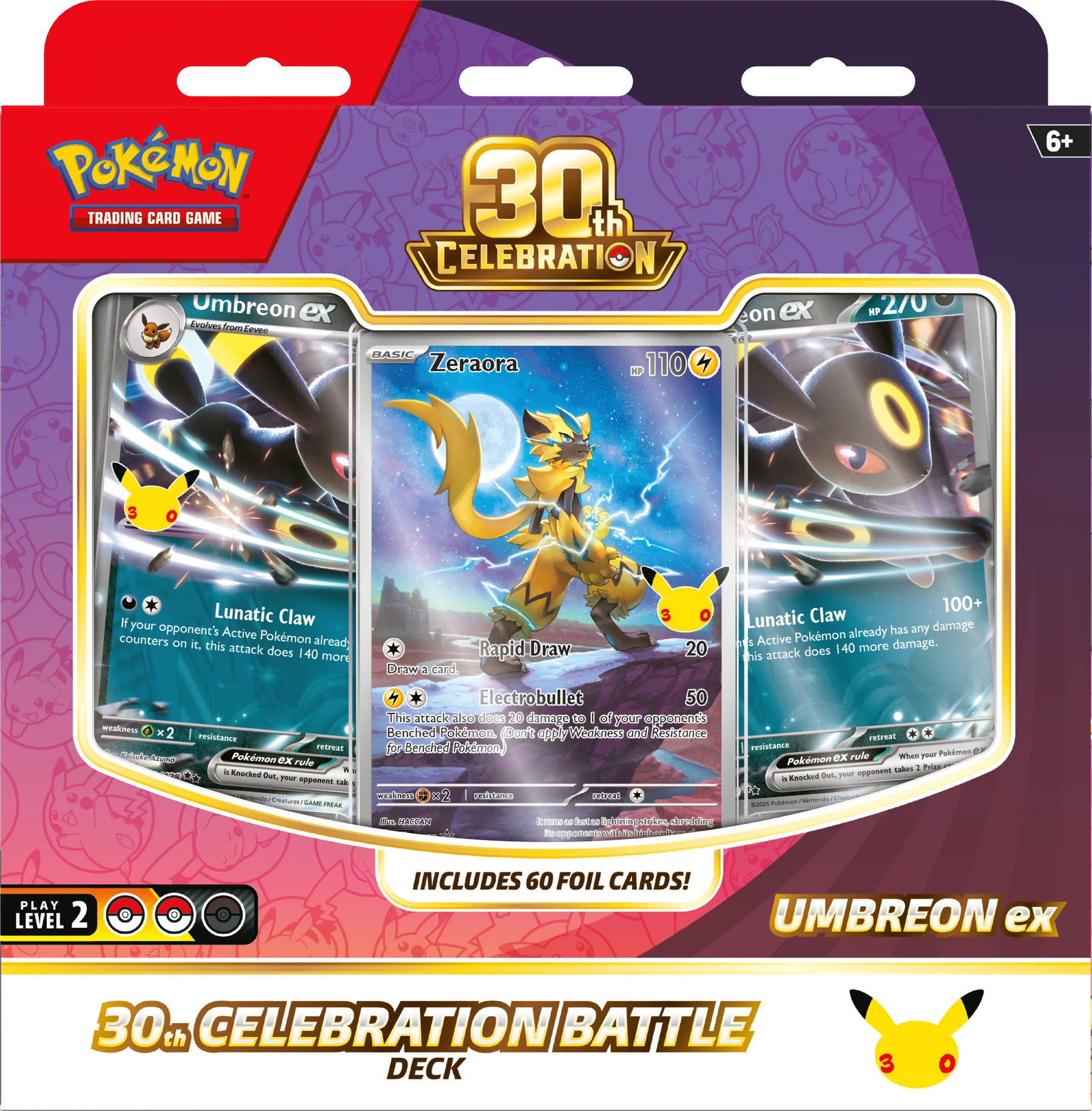 Pokemon TCG: 30th Celebration - Battle Decks Espeon (Ingles)