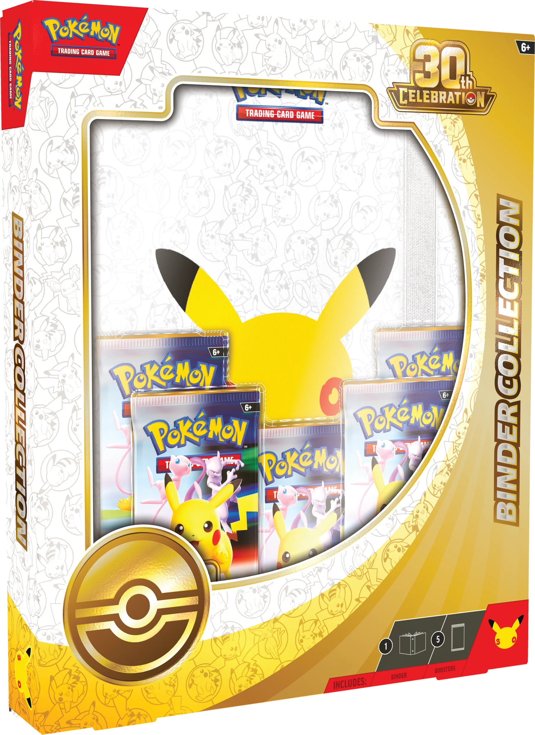 Pokemon TCG: 30th Anniversary Binder Collection (Ingles)