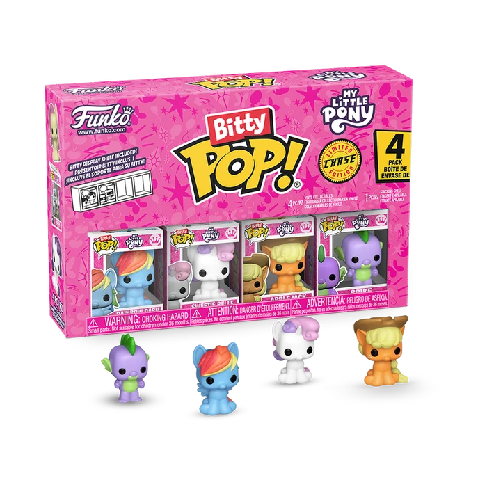 Funko Bitty Pop: My Little Pony - Rainbow Dash 4 Pack