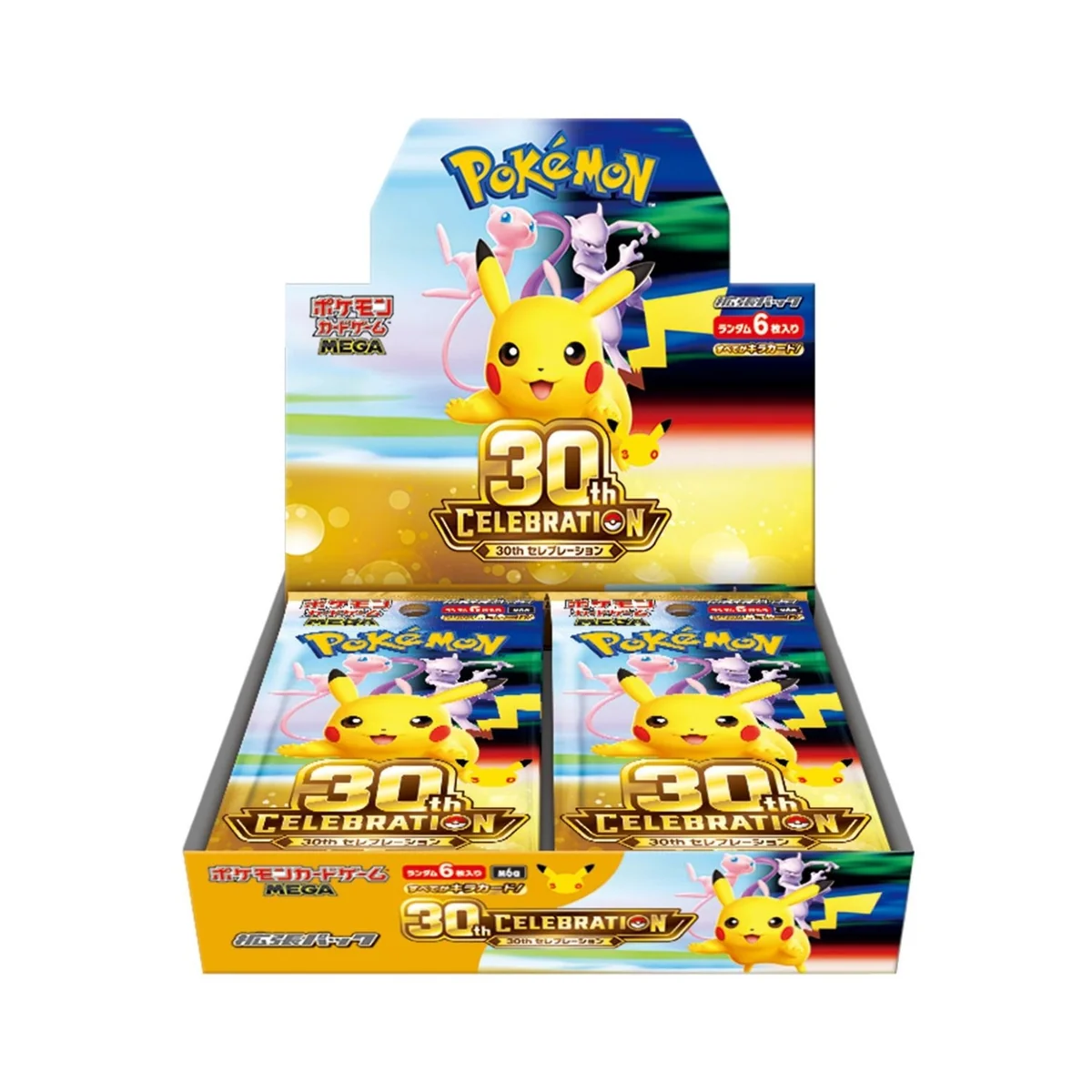 Pokémon TCG: Mega 30th Celebration  Box (Japones)