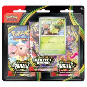 Pokémon TCG Perfect Order – 3 Blister Pack en Ingles